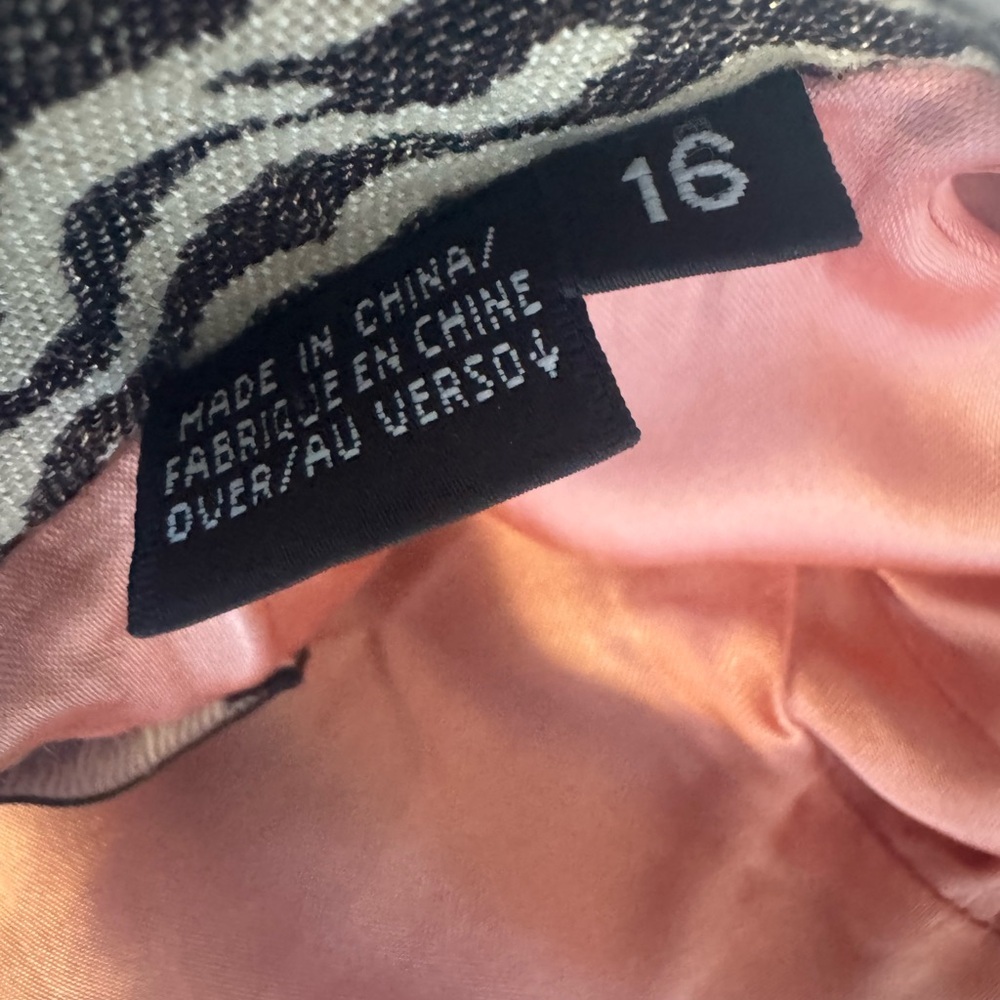 Dana Buchman Zebra Print Coat - Picture 11 of 11